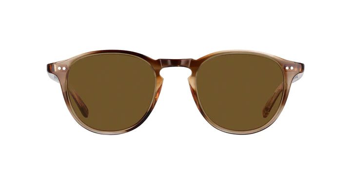 HAMPTON 46 KHAKI TORTOISE / SEMI-FLAT PURE COFFEE