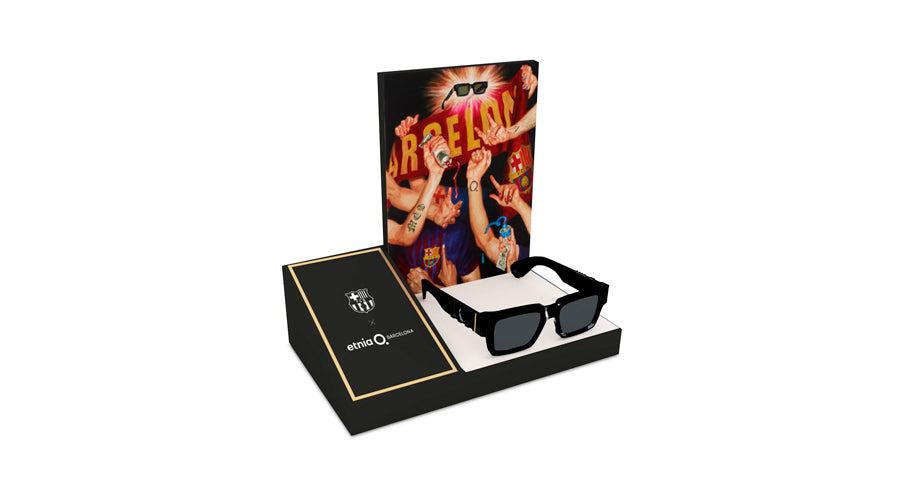 ETNIA FC Barcelona Limited 1899 Black & Gold Sunglasses